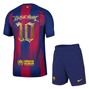 FC Barcelona x Kopa Trophy Lamine Yamal 10 Dětský Dres 2025/26 (Speciální Edice)