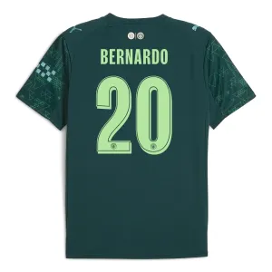 Manchester City Bernardo Silva 20 Čtvrtý Dres 2025/26 EA Sport