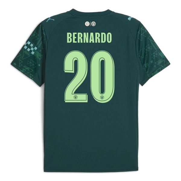Manchester City Bernardo Silva 20 Čtvrtý Dres 2025/26 EA Sport