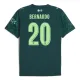 Manchester City Bernardo Silva 20 Čtvrtý Dres 2025/26 EA Sport