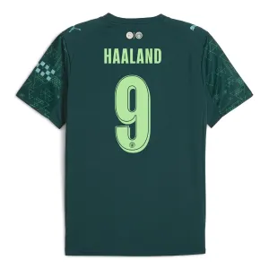 Manchester City Erling Haaland 9 Čtvrtý Dres 2025/26 EA Sport