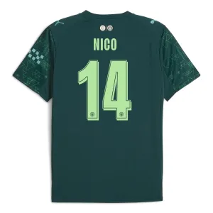Manchester City Nico 14 Čtvrtý Dres 2025/26 EA Sport