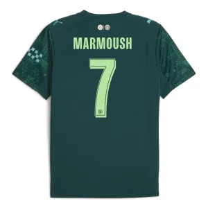Manchester City Omar Marmoush 7 Čtvrtý Dres 2025/26 EA Sport
