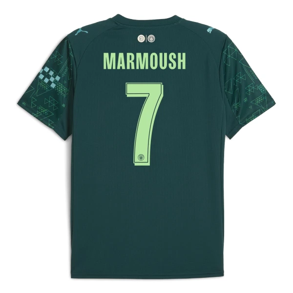 Manchester City Omar Marmoush 7 Čtvrtý Dres 2025/26 EA Sport Manchester City Omar Marmoush 7 Čtvrtý Dres 2025/26 EA Sport