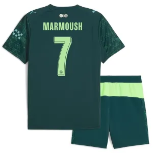 Manchester City Omar Marmoush 7 Dětský Čtvrtý Dres 2025/26 EA Sport