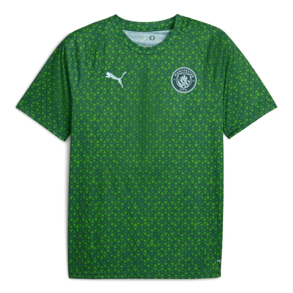 Manchester City Pre-Match Dres 2025/26 Zelená