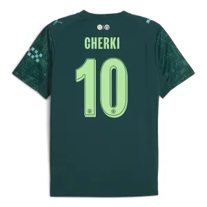 Manchester City Rayan Cherki 10 Čtvrtý Dres 2025/26 EA Sport