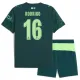Manchester City Rodrigo 16 Dětský Čtvrtý Dres 2025/26 EA Sport Manchester City Rodrigo 16 Dětský Čtvrtý Dres 2025/26 EA Sport