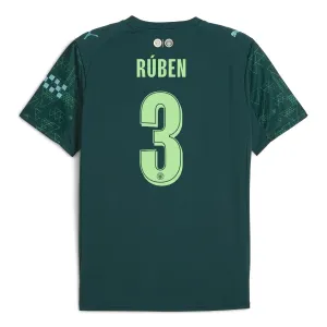 Manchester City Rúben Dias 3 Čtvrtý Dres 2025/26 EA Sport