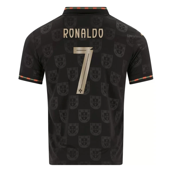 Portugalsko Black Panther Cristiano Ronaldo 7 Dres 2025/26 (Speciální Edice)