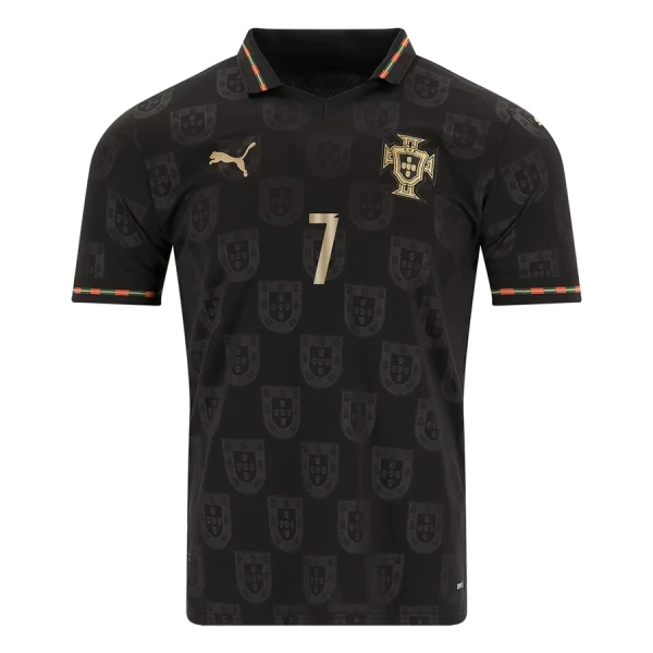 Portugalsko Black Panther Cristiano Ronaldo 7 Dres 2025/26 (Speciální Edice)