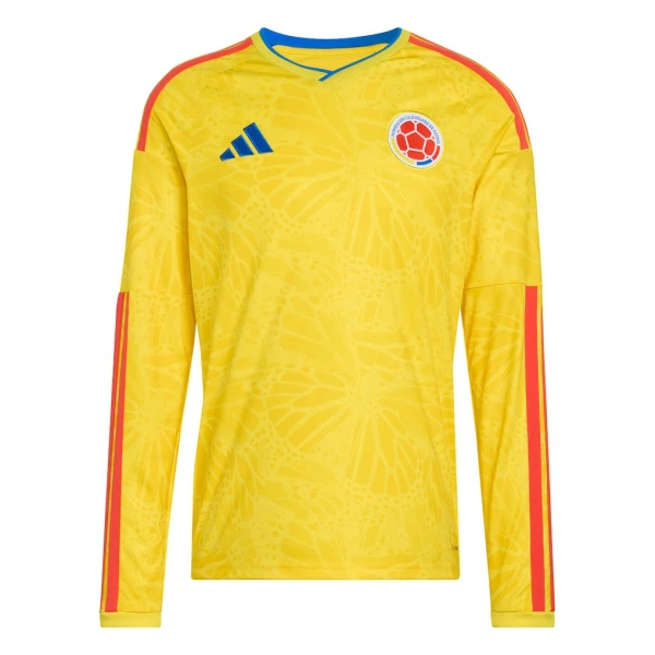 Kolumbie Domácí Dres MS 2026 - Dlouhý Rukáv Kolumbie Domácí Dres MS 2026 - Dlouhý Rukáv
