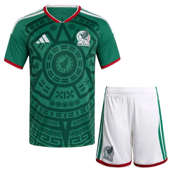 Mexiko Dětský Domácí Dres MS 2026 Mexiko Dětský Domácí Dres MS 2026