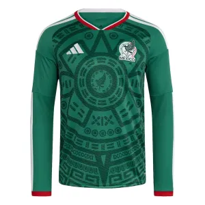 Mexiko Domácí Dres MS 2026 - Dlouhý Rukáv