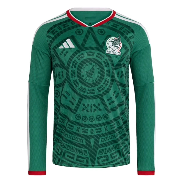 Mexiko Domácí Dres MS 2026 - Dlouhý Rukáv