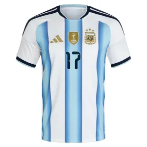 Argentina Garnacho 17 Dětský Domácí Dres MS 2026