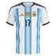 Argentina Garnacho 17 Domácí Dres MS 2026