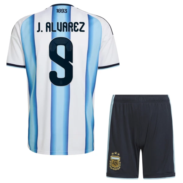 Argentina Julián Álvarez 9 Dětský Domácí Dres MS 2026