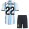 Argentina Lautaro Martínez 22 Dětský Domácí Dres MS 2026