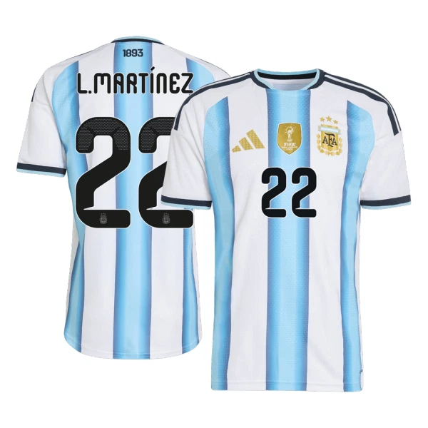 Argentina Lautaro Martínez 22 Domácí Dres MS 2026 Argentina Lautaro Martínez 22 Domácí Dres MS 2026