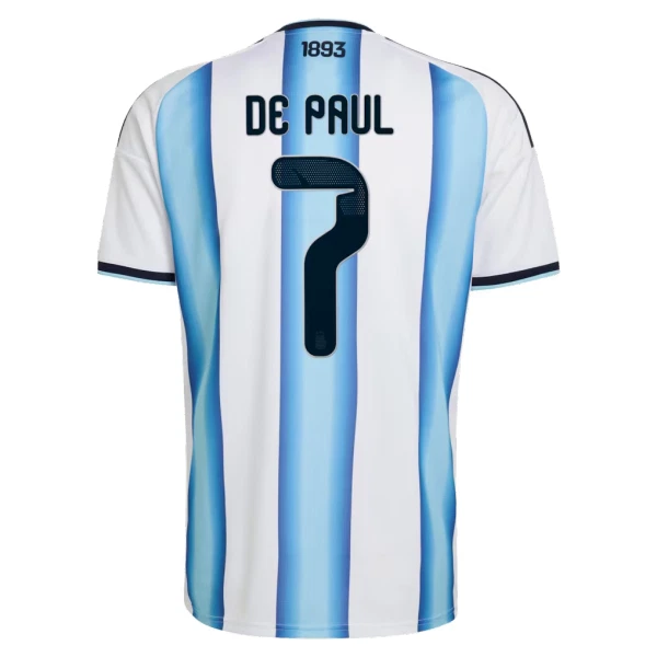 Argentina R. de Paul 7 Dětský Domácí Dres MS 2026