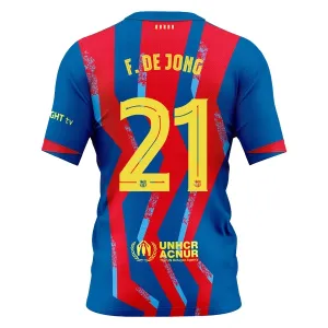 FC Barcelona Frenkie de Jong 21 Čtvrtý Dres 2025/26