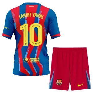 FC Barcelona Lamine Yamal 10 Dětský Čtvrtý Dres 2025/26