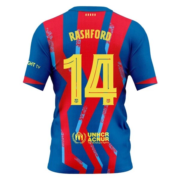 FC Barcelona Marcus Rashford 14 Čtvrtý Dres 2025/26