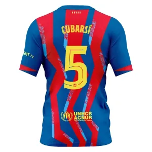 FC Barcelona Pau Cubarsí 5 Čtvrtý Dres 2025/26