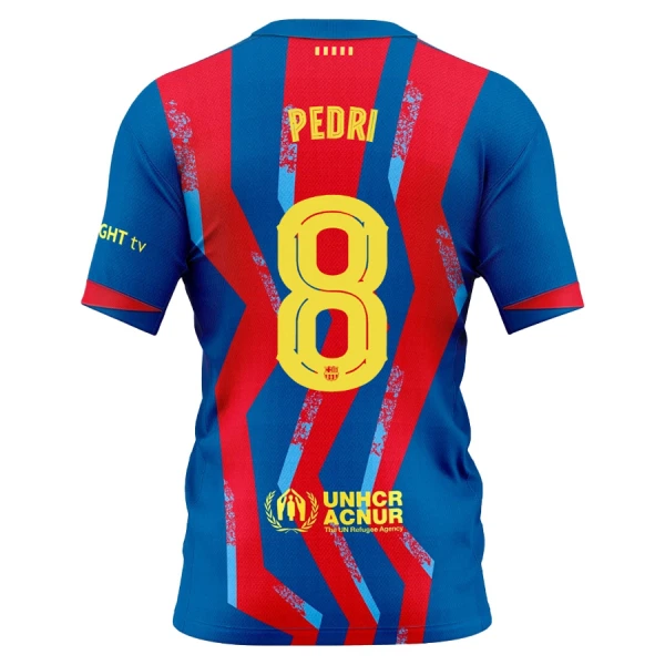 FC Barcelona Pedri 8 Dětský Čtvrtý Dres 2025/26