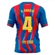 FC Barcelona R. Araújo 4 Dětský Čtvrtý Dres 2025/26