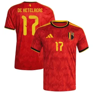 Belgie De Ketelaere 17 Domácí Dres MS 2026