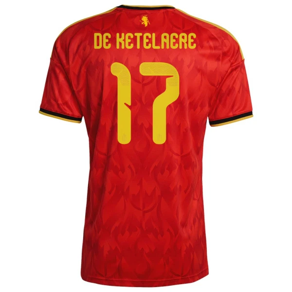 Belgie De Ketelaere 17 Domácí Dres MS 2026