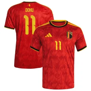 Belgie Jérémy Doku 11 Domácí Dres MS 2026