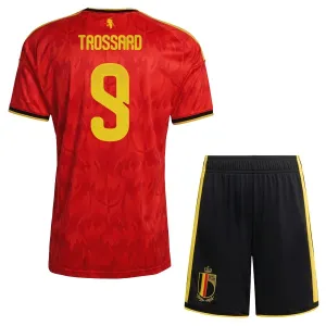 Belgie Trossard 9 Dětský Domácí Dres MS 2026
