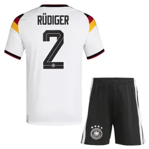 Německo Antonio Rüdiger 2 Dětský Domácí Dres MS 2026