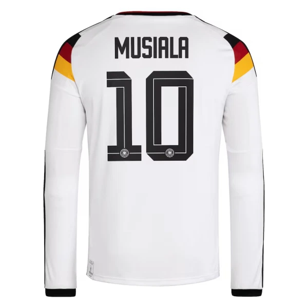 Německo Jamal Musiala 10 Domácí Dres MS 2026 - Dlouhý Rukáv