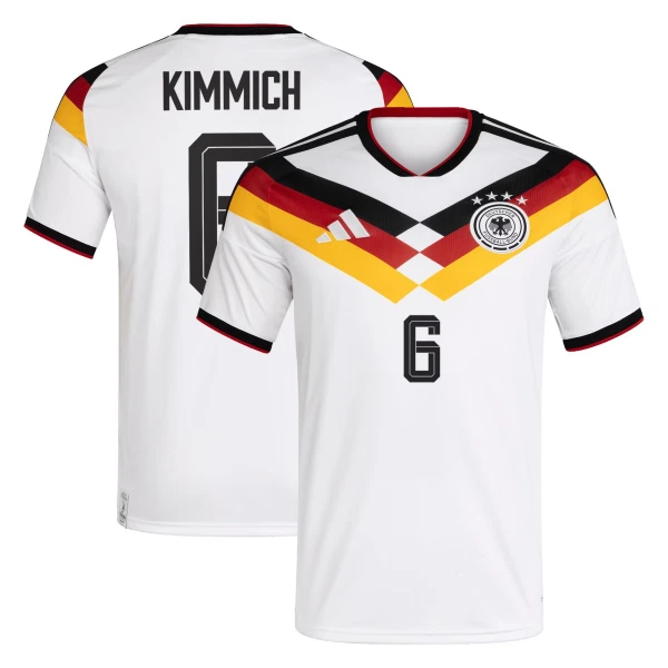 Německo Joshua Kimmich 6 Domácí Dres MS 2026 Německo Joshua Kimmich 6 Domácí Dres MS 2026