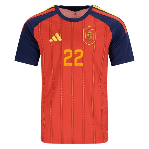 Španělsko Cucurella 22 Domácí Dres MS 2026