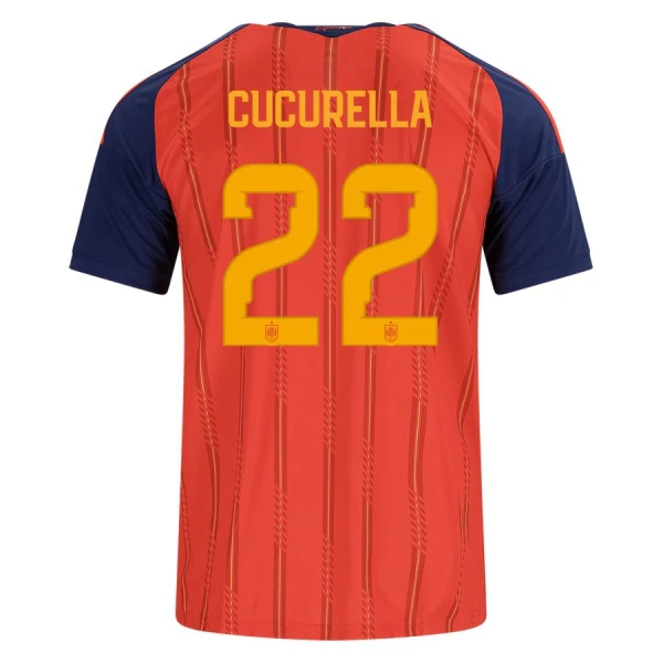 Španělsko Cucurella 22 Domácí Dres MS 2026