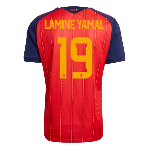 Španělsko Lamine Yamal 19 Domácí Dres MS 2026 Španělsko Lamine Yamal 19 Domácí Dres MS 2026