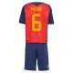 Španělsko Merino 6 Dětský Domácí Dres MS 2026 Španělsko Merino 6 Dětský Domácí Dres MS 2026