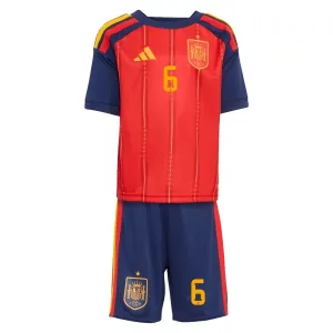 Španělsko Merino 6 Dětský Domácí Dres MS 2026