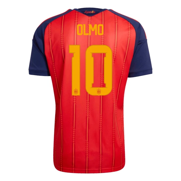Španělsko Olmo 10 Domácí Dres MS 2026 Španělsko Olmo 10 Domácí Dres MS 2026