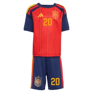 Španělsko Pedri 20 Dětský Domácí Dres MS 2026