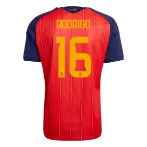 Španělsko Rodrigo 16 Domácí Dres MS 2026
