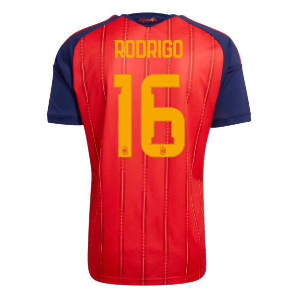 Španělsko Rodrigo 16 Domácí Dres MS 2026 Španělsko Rodrigo 16 Domácí Dres MS 2026