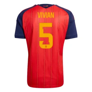 Španělsko Vivian 5 Domácí Dres MS 2026