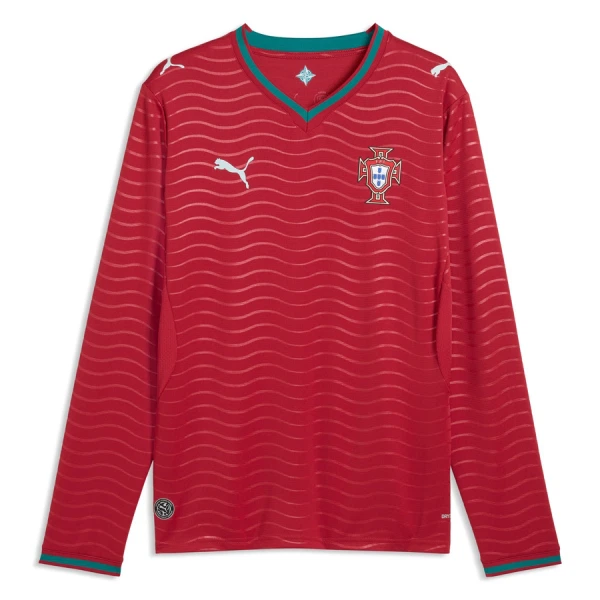 Portugalsko Domácí Dres MS 2026 - Dlouhý Rukáv
