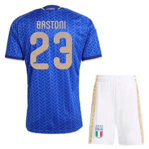 Itálie Alessandro Bastoni 23 Dětský Domácí Dres MS 2026